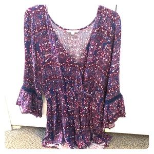 Women’s Long Sleeve Romper Size M Am Eagle Brand